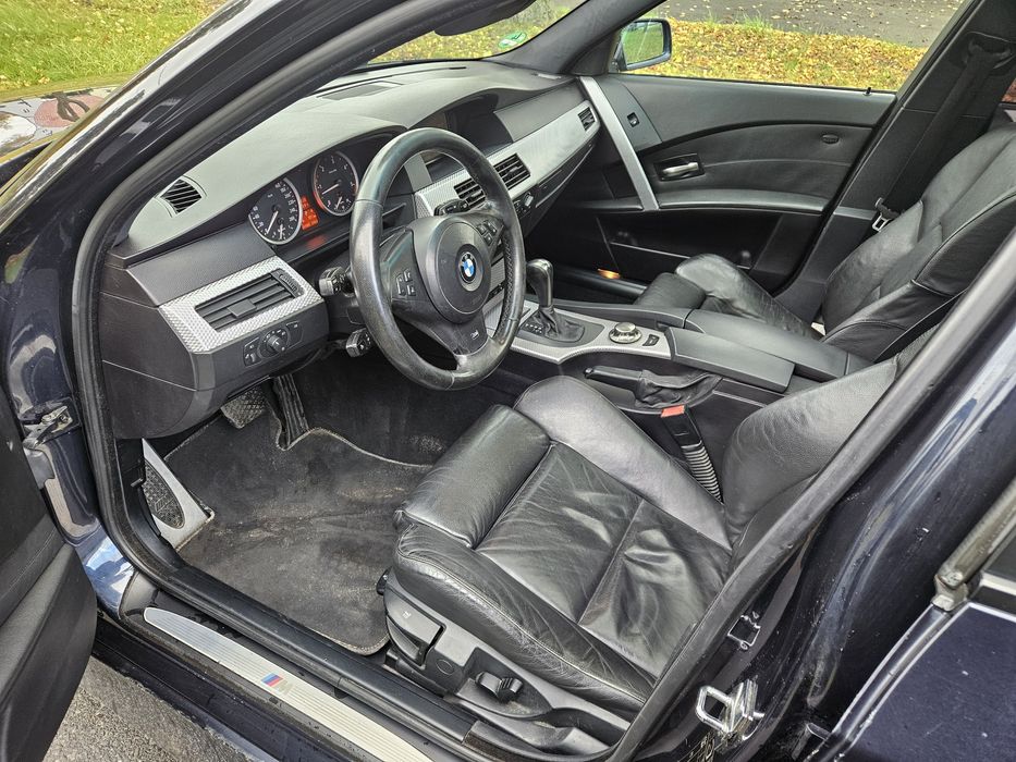 Bmw e61 ori m-pakiet 3.0d 218km automat carbonschwarz
