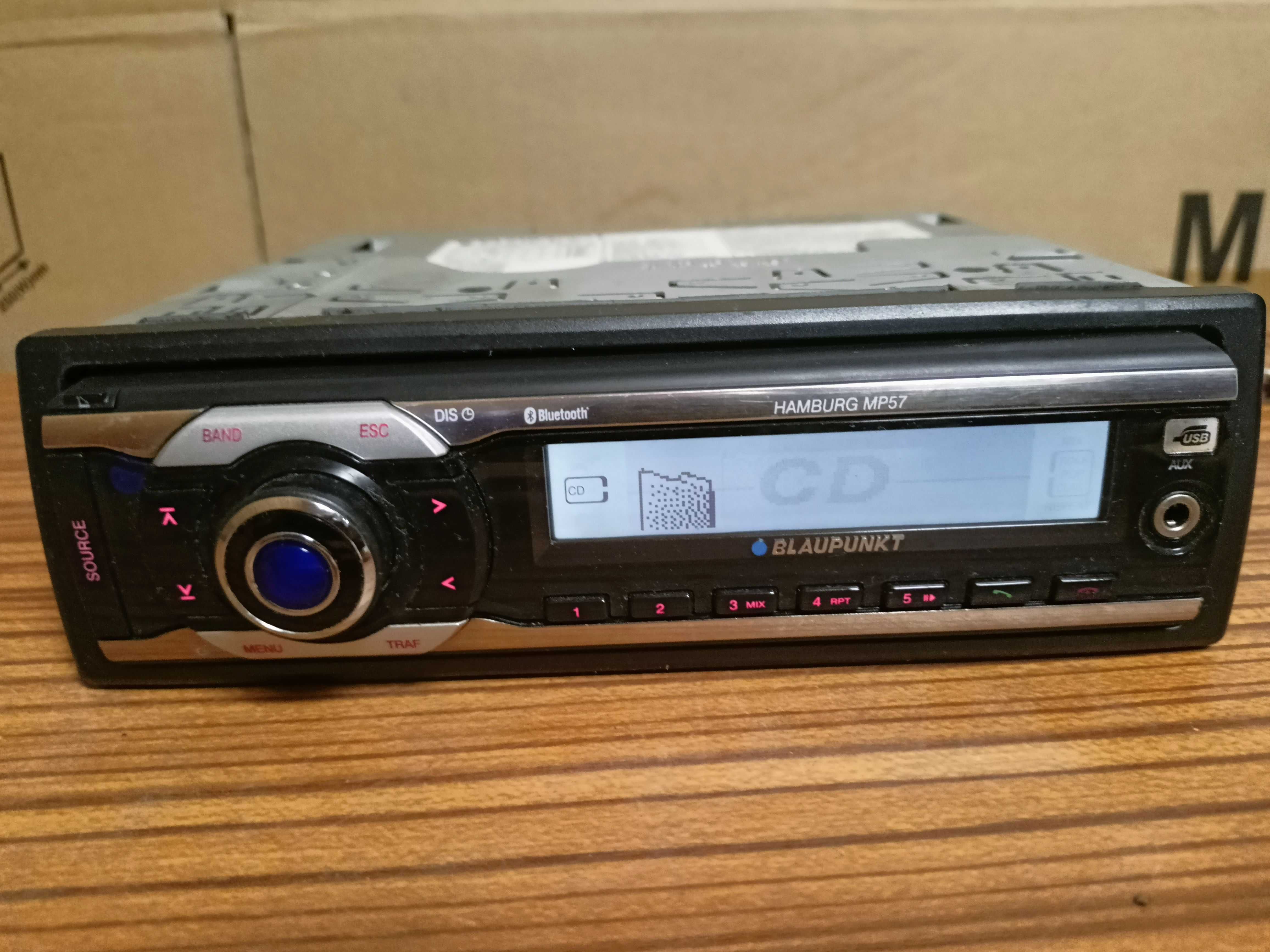 radio blaupunkt hamburg mp57 cd usb aux bluetooth