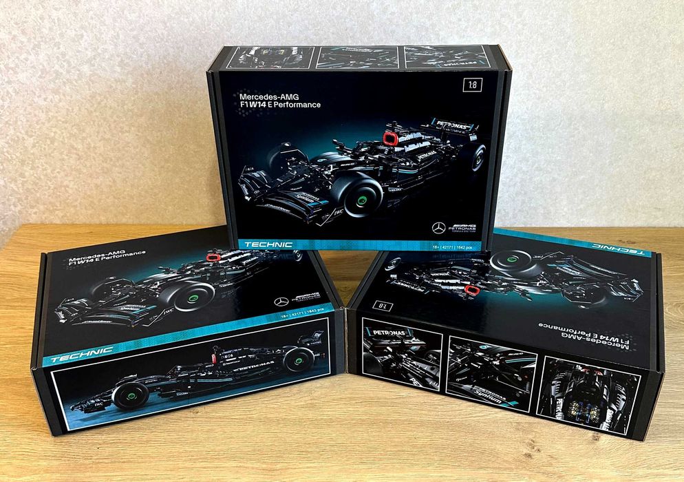 ‼️В КОРОБЦІ‼️Конструктор Mercedes F1 W14, LEGO Technic 42171