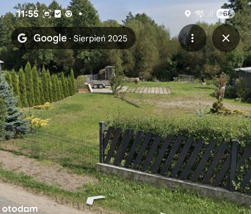 Działka budowlana 1100 m2