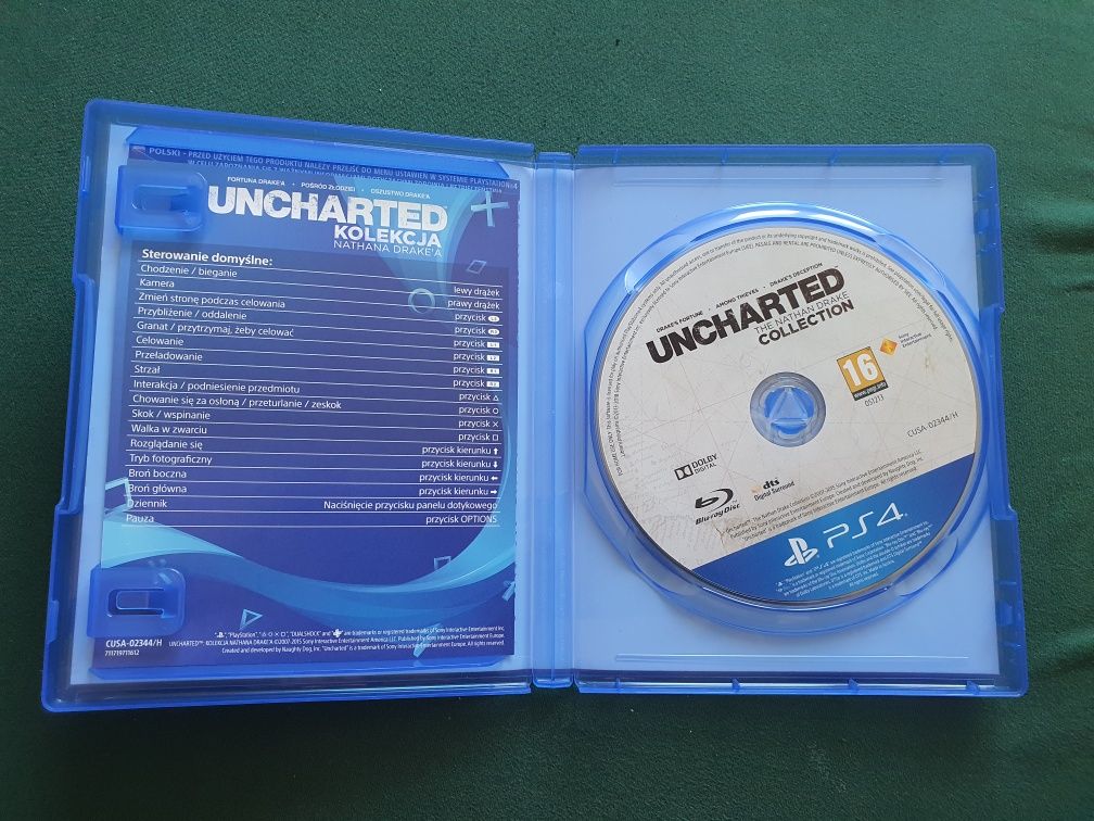 PS4 Uncharted kolekcja Nathana Drake'a