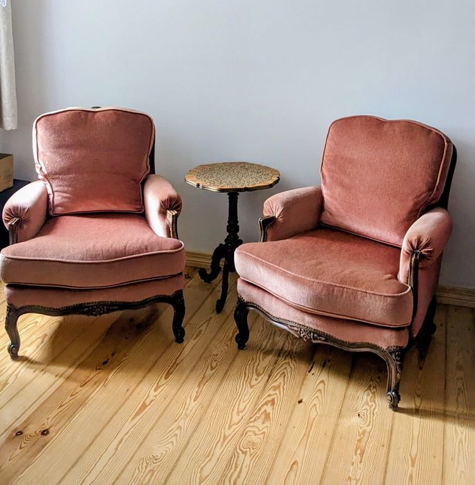 Sofa fotele Ludwik komplet stan bdb