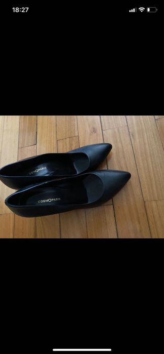 Sapatos de cunha