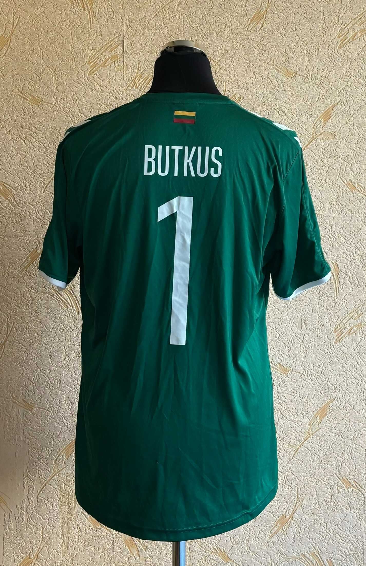 Koszulka Bramkarska Futsal Litwa 2021 Butkus 1 Hummel Roz. XL