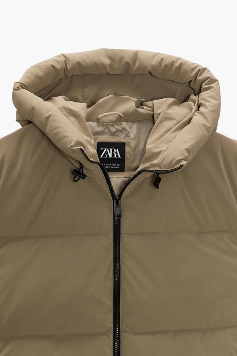 Nowa kamizelka puchowa Zara bezrekawnik pikowana