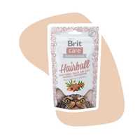 Brit Care Cat Snack Hairball 50g na kule włosowe