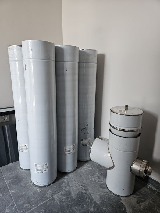 Труби для димоходу з нержавіючої сталі 304 ф130/200