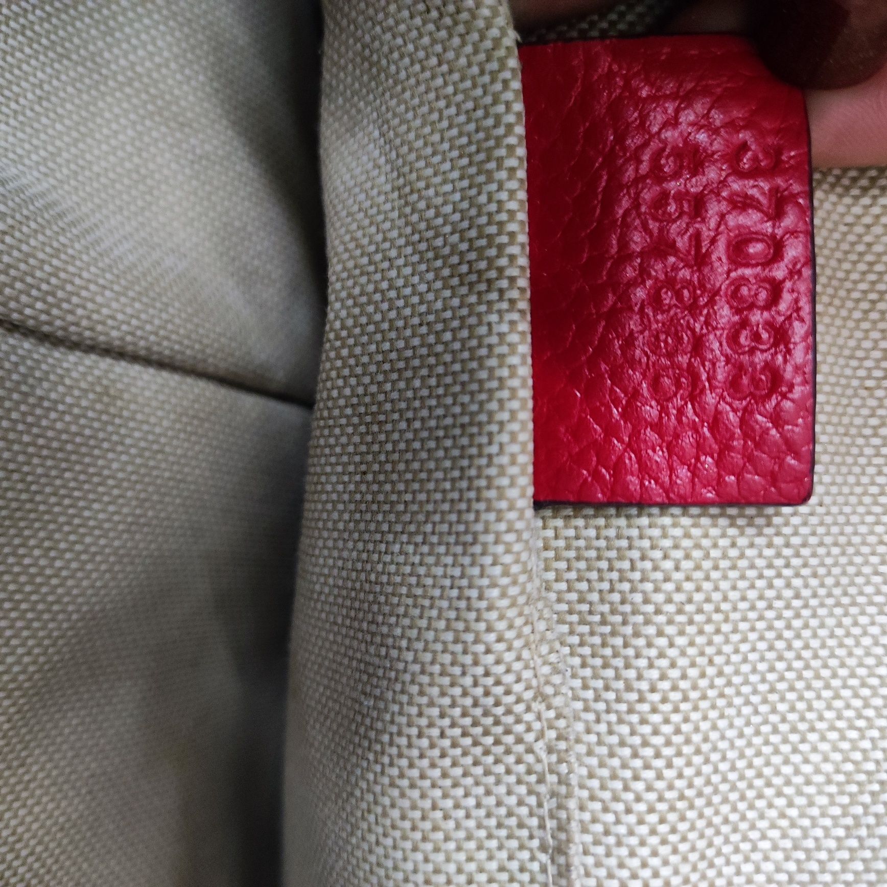Рюкзак Gucci bamboo красный