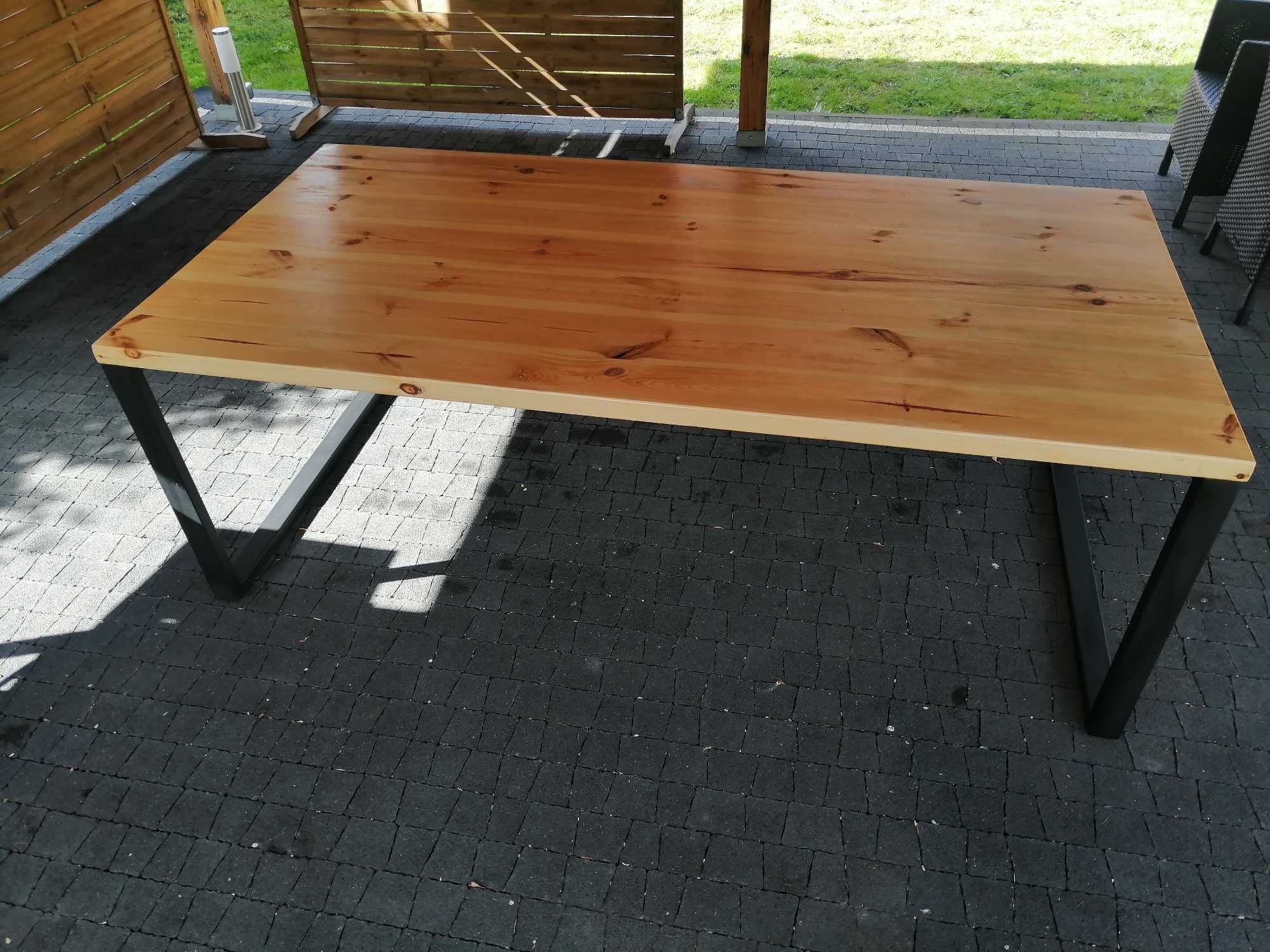Stół sosnowy ciężki solidny 200x100 NOWY