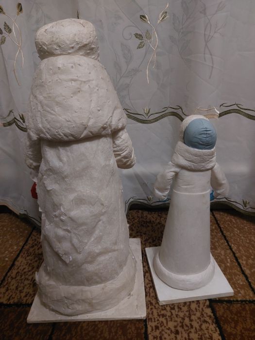 Большой дед мороз и снегурка