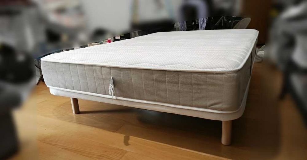 Colchão de casal 140x200 Sleep8 Astória2 - Com ou sem base +pillow top