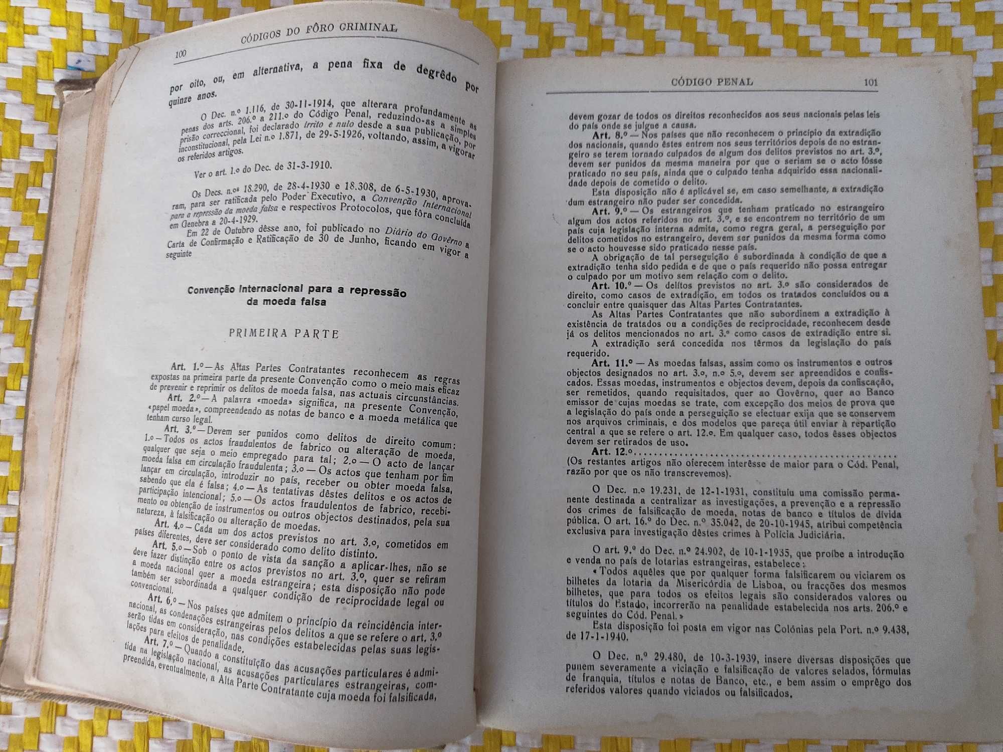 CÓDIGO PENAL PORTUGUÊS – 1886
Aprovado por decreto de 16  Set de 1886