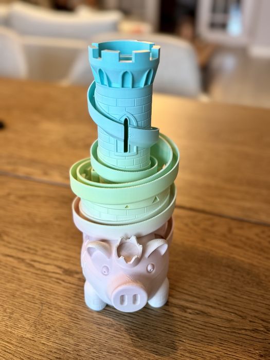 Porquinho mealheiro divertido