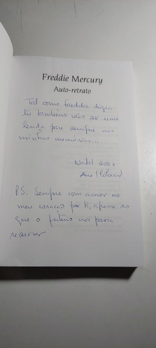 Freddie Mercury, Auto-Retrato (1ª edição, 2007)