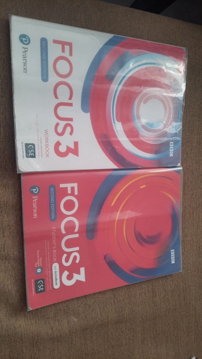 Підручник б/в з англійської Focus 3 Second Edition Workbook
