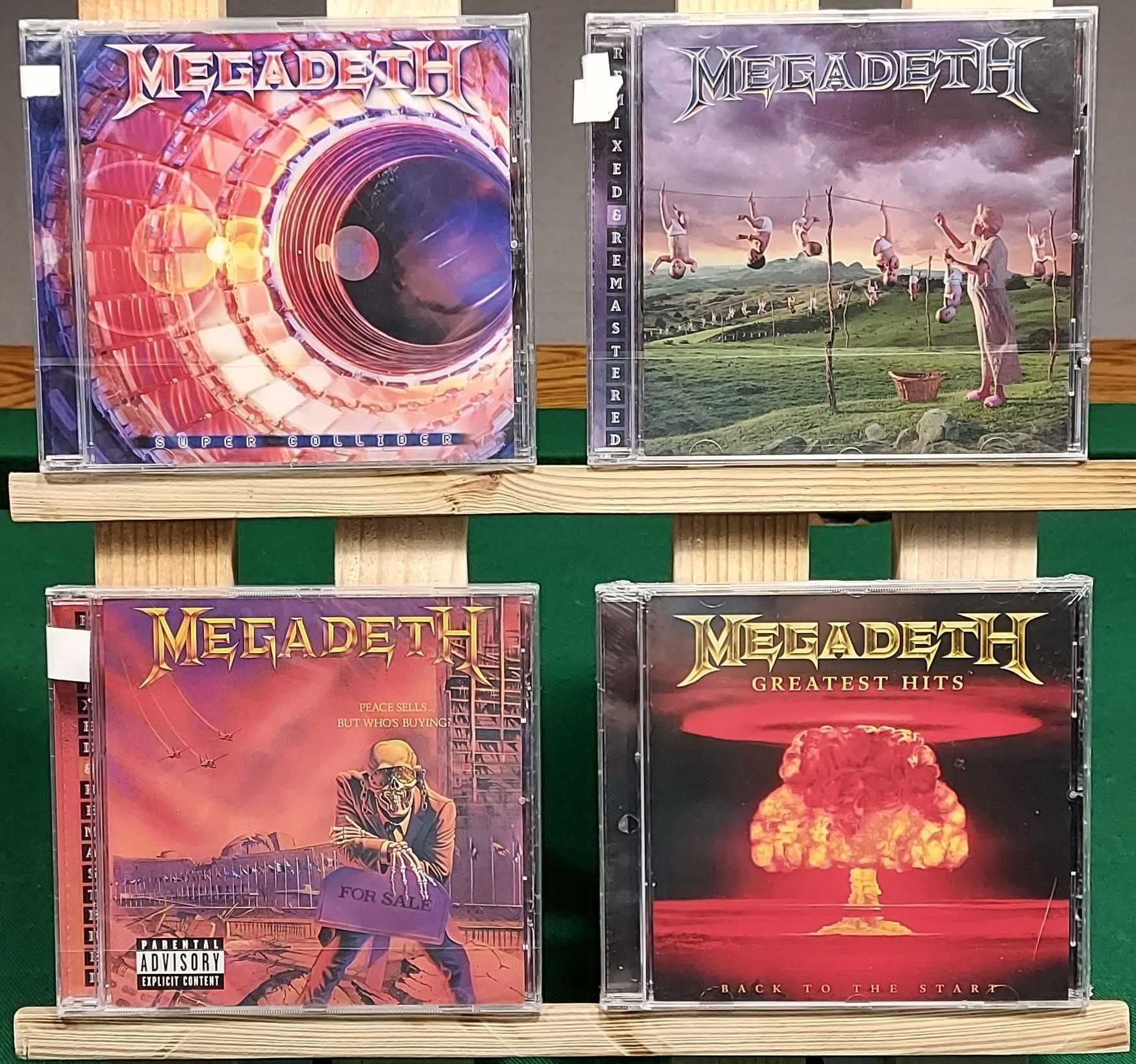 CD - Queen, the Who, Megadeth, Slayer i inne