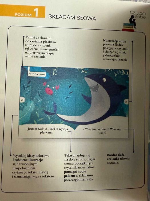 Rekin Nudojad - Czytam Sobie poziom 1
