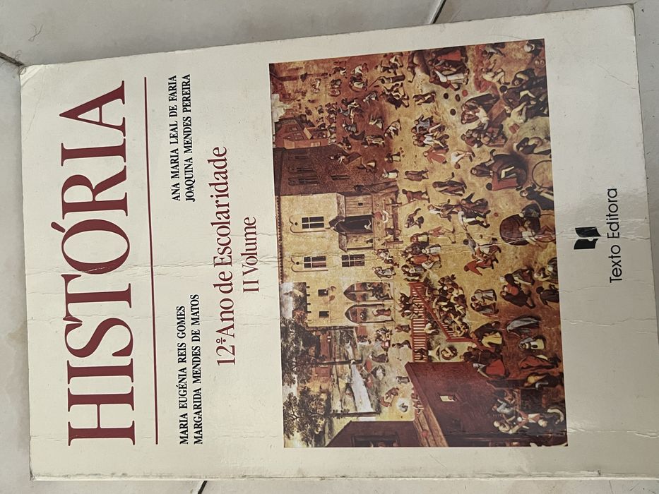 Livros escolares história antigos