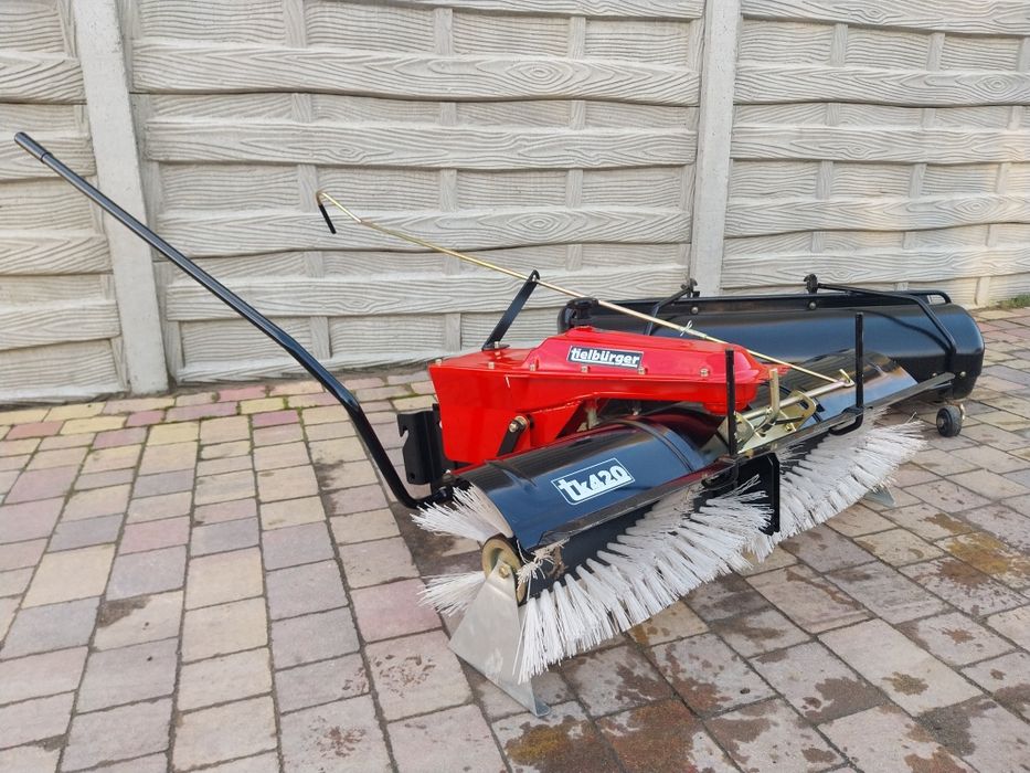 Zamiatarka Tielburger tk420 z pojemnikiem