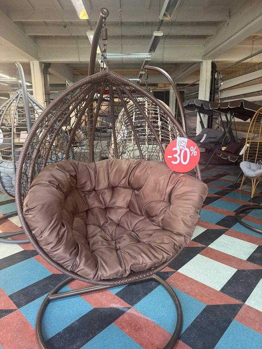 Fotel Wiszący Ogrodowy Kokon XXL Ostatnie Sztuki Promocja -30% !
