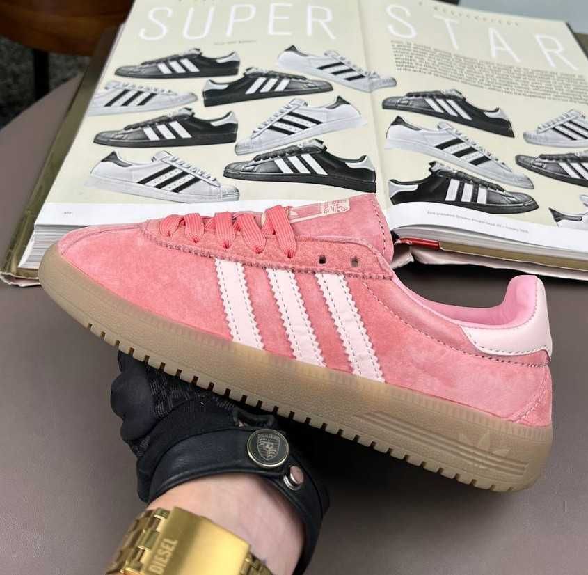 !SALE! Adidas Originals Bermuda Pink White 35 36 37 38 39 40 41