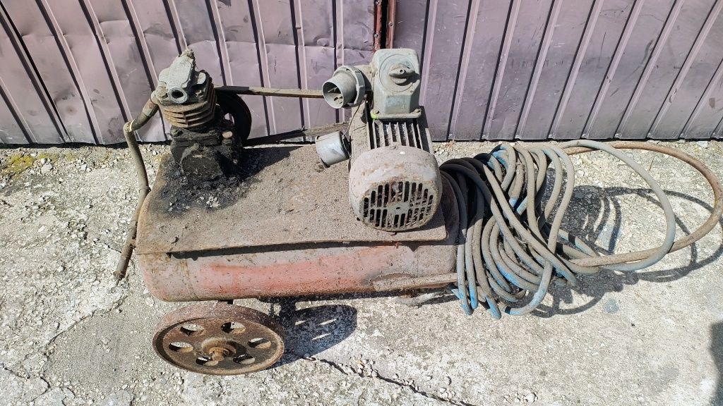 Kompresor sprężarka silnik elektryczny trójfazowy 1,5 kW