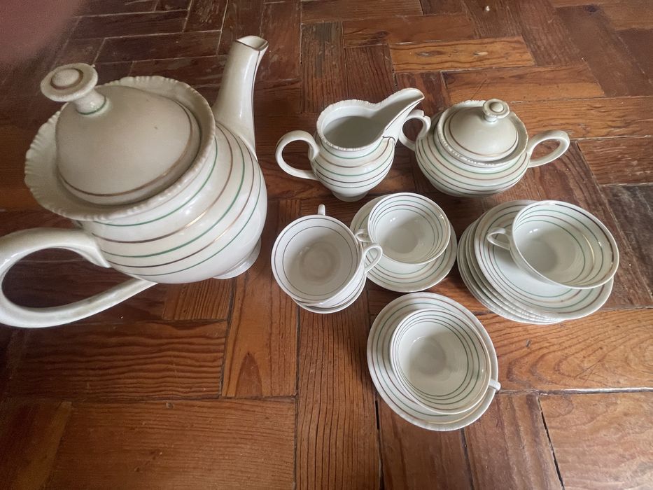 Conju to de café Vista alegre, anos 1940