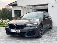 BMW Seria 5 BMW Seria 5 BMW G21 520d mild hybrid xdrive m-pakiet 2023 Bezwypadek