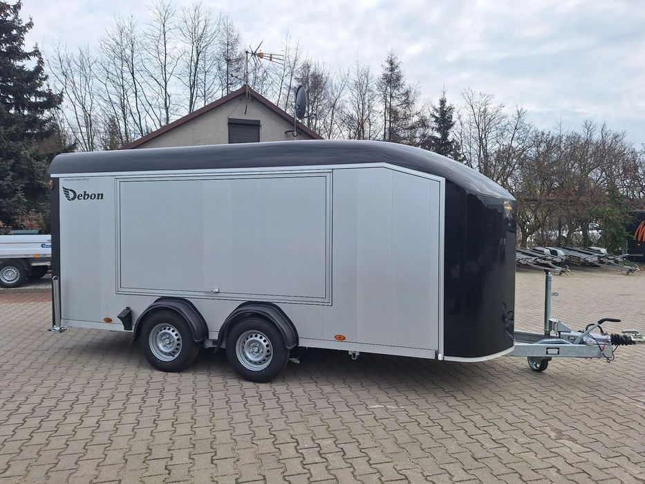 Debon C 900  Przyczepa kontener ALUMINIOWA AERODYNAMICZNA Cheval Liberte, Debon.