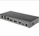 Stacja dokująca 100W, 2x DisplayPort i HDMI 2.0, 6-portowy USB