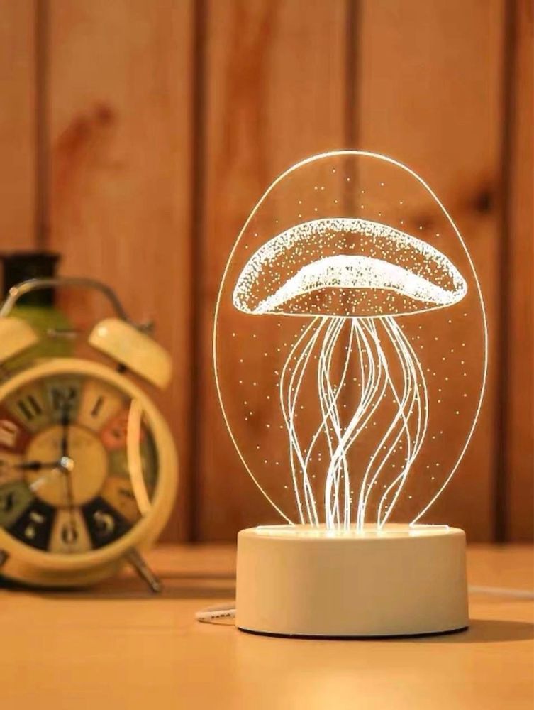 Lampka nocna z imitacją 3D