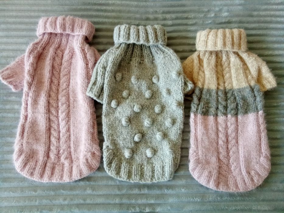 Тёплый свитер для маленьких собачек, щенков.