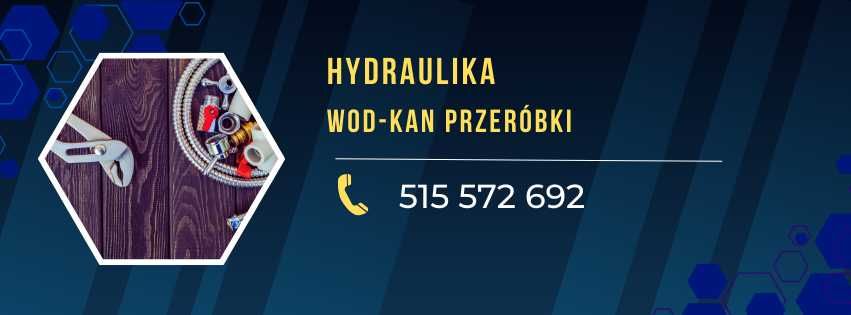 Hydraulik Usługi hydrauliczne, przeróbki instalacji. Wod kan c.o.