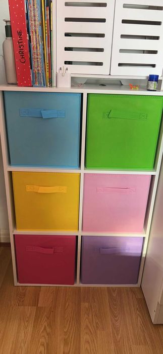 Do pokoju dziecięcego pudełka 6 sztuk do przechowywania zabawek ubrań