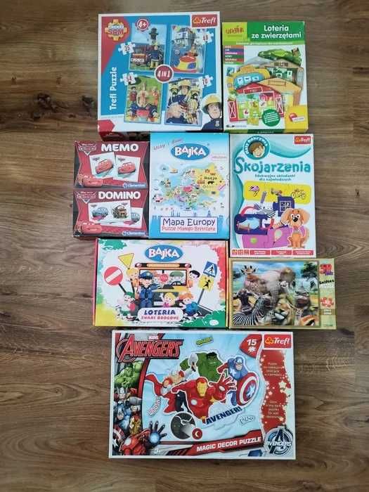 Puzzle Zwierzęta 3D 63 elementy.