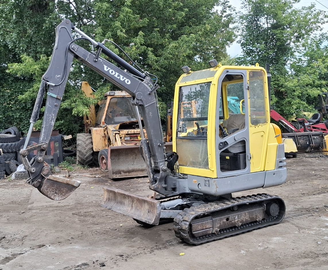 Minikoparka volvo ec25 2,6t 04r szybkozlacze  transport