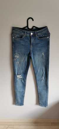 Spodnie jeansowe z dziurami, Orsay, rozmiar 36