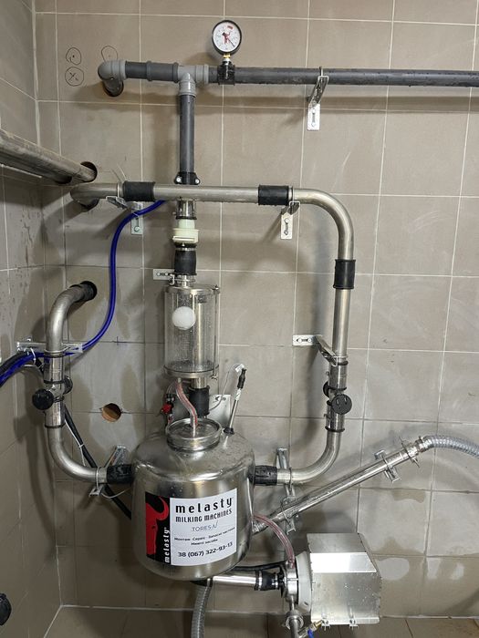 Запобіжна камера молокоприймача Меласті 10л