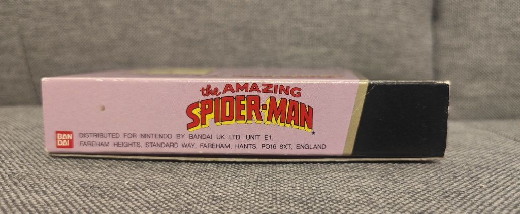 The Amazing Spider-Man Gameboy