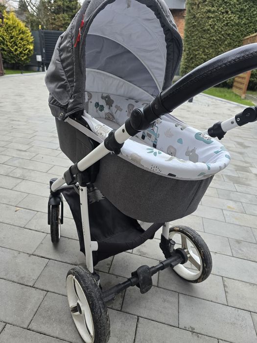 Wózek Bebetto Nico 2w1 (gondola + fotelik Mars)