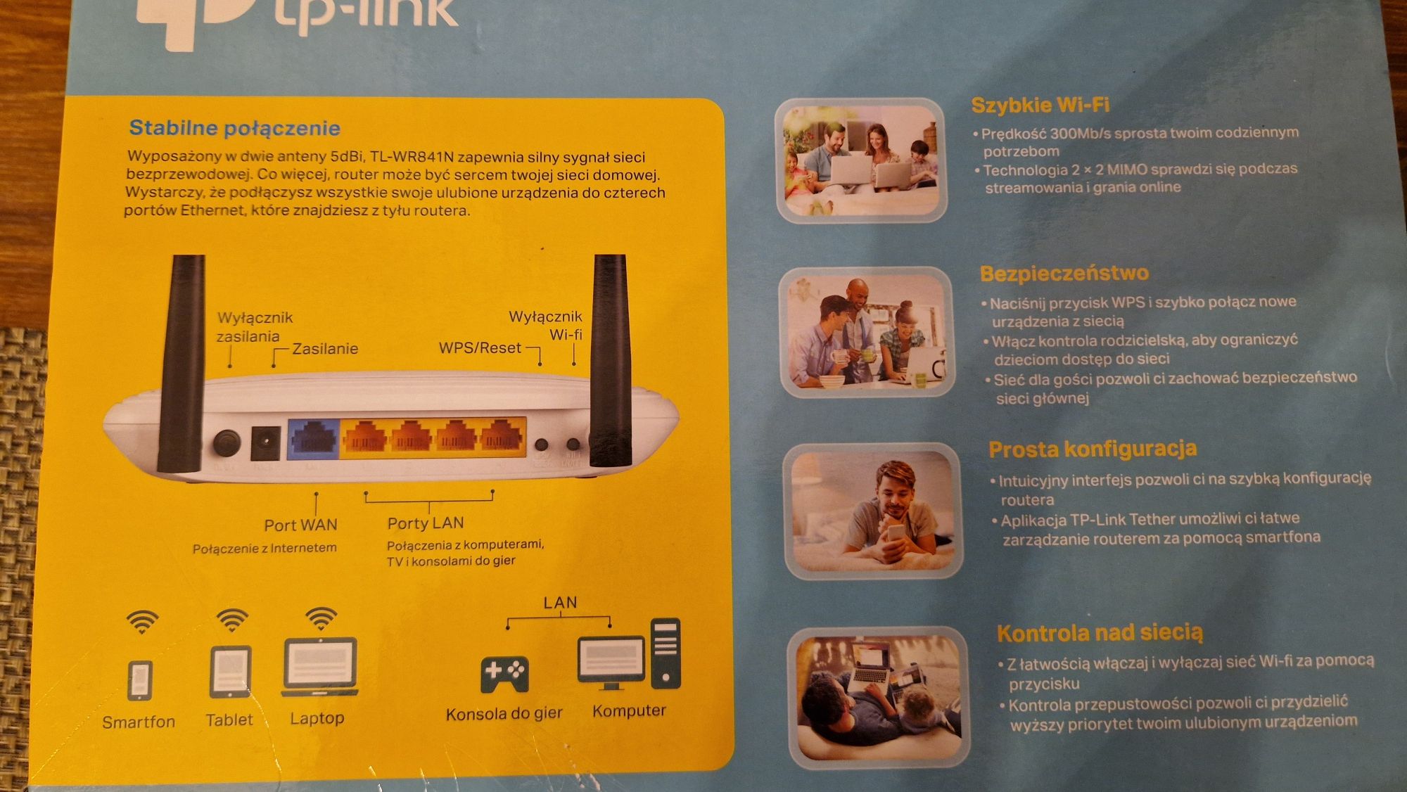 Router bezprzewodowy TP-link
