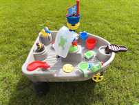 Statek piracki little tikes ,stolik wodny piaskownica kompletny
