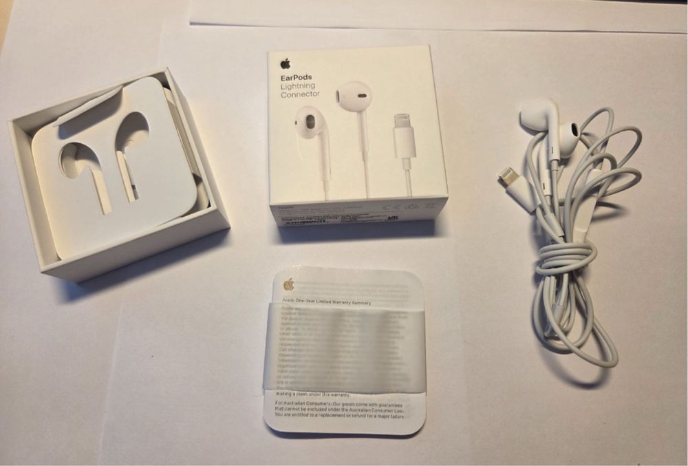 Оригінальні навушникі Earpods lightning лайтнинг провідні від Apple