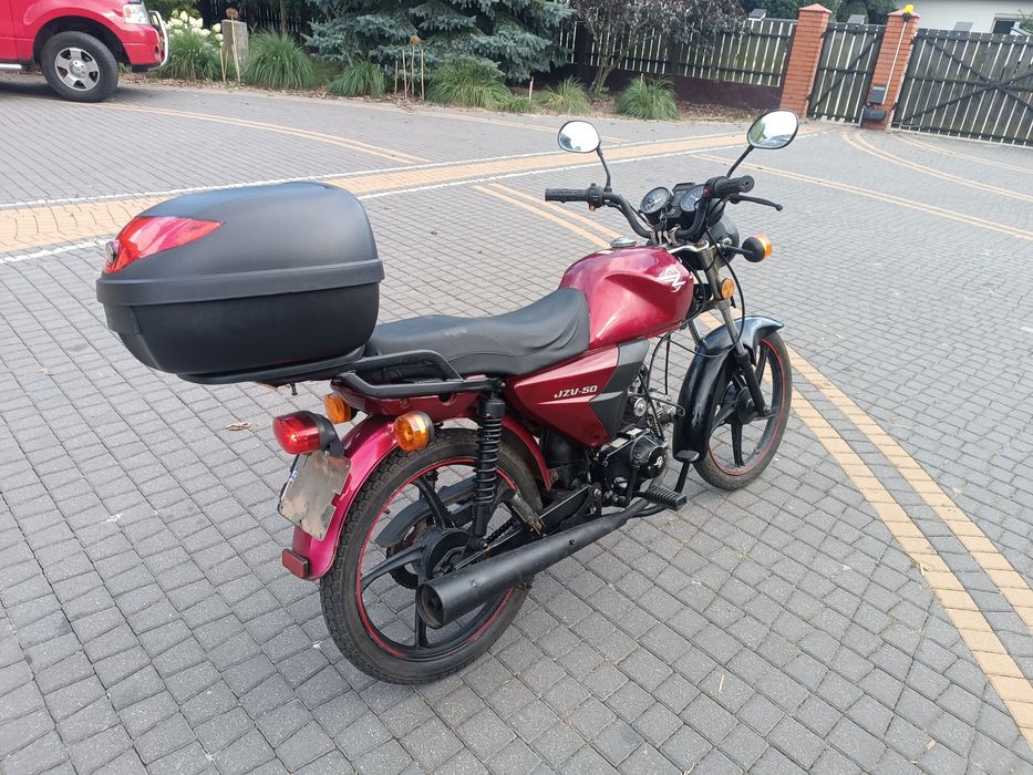Motorower Zipp 50 zamiana zamienię motocykl quad cross prl auto bus