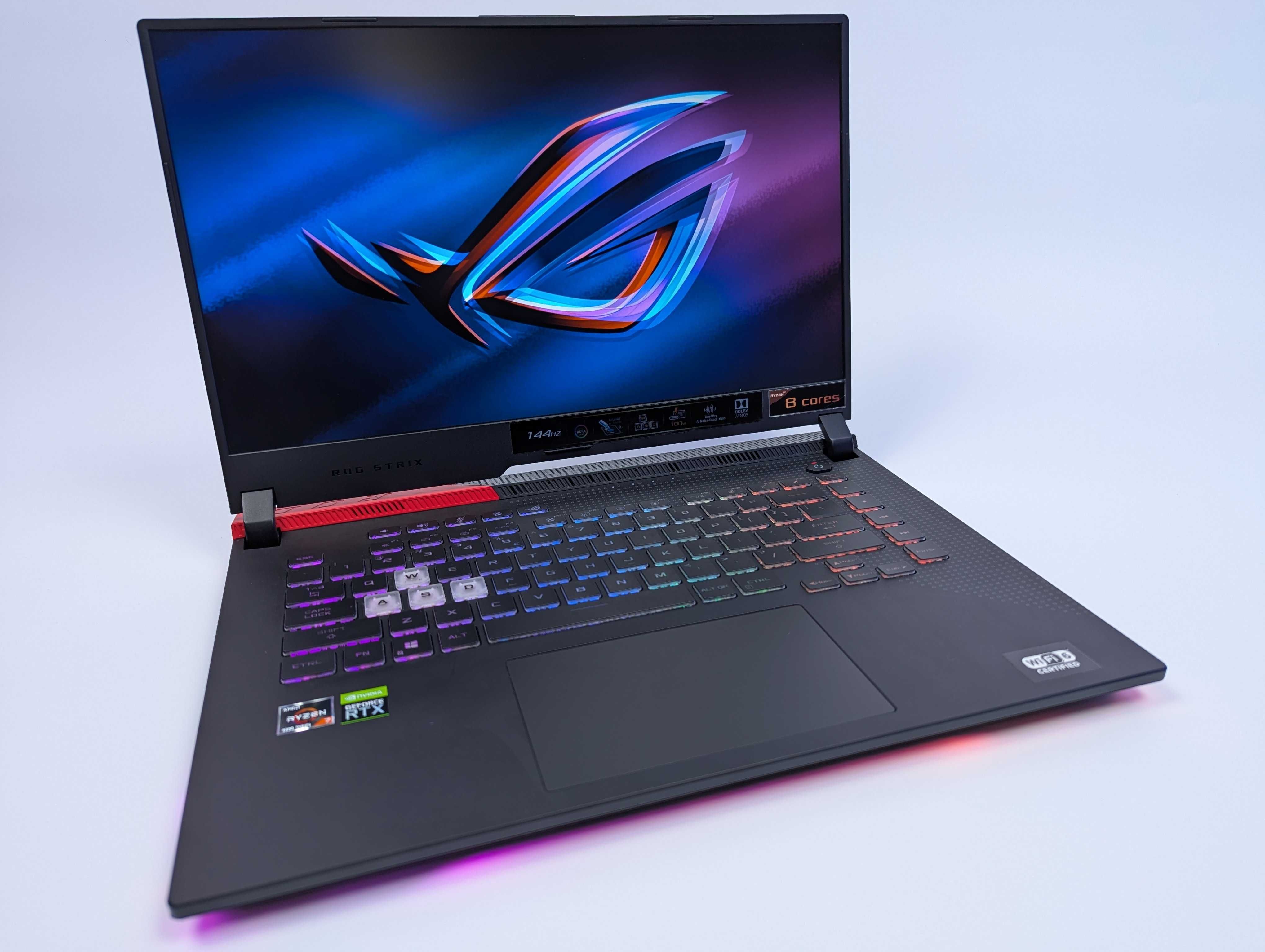 LAPTOP GAMINGOWY Asus ROG Strix RTX 3050 Ryzen 7 4800H 144hz