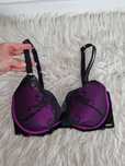 Boux Avenue 34E 75E biustonosz stanik push up koronka,