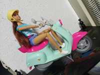Barbie em Moto Scooter