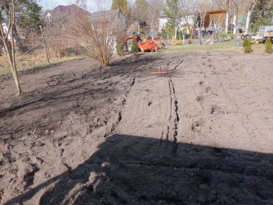 Uslugi ogrodnicze,glebogryzarka,zakładanie trawników