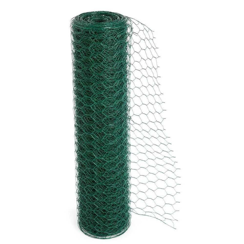 rolos rede pvc verde malha 600-10m-25mm suregreen