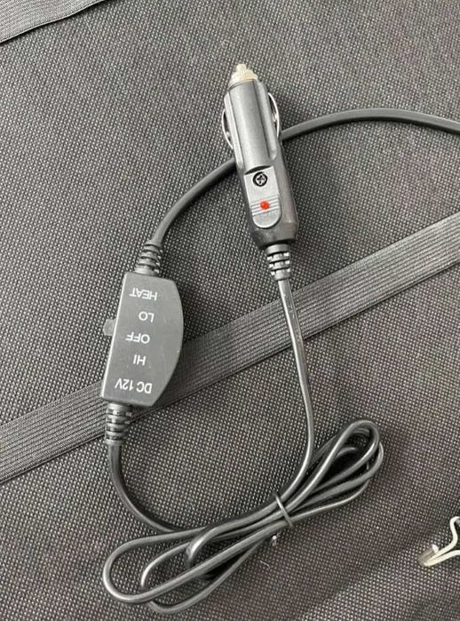 Накидка для сидіння автомобіля універсальна 100-50 см 12в